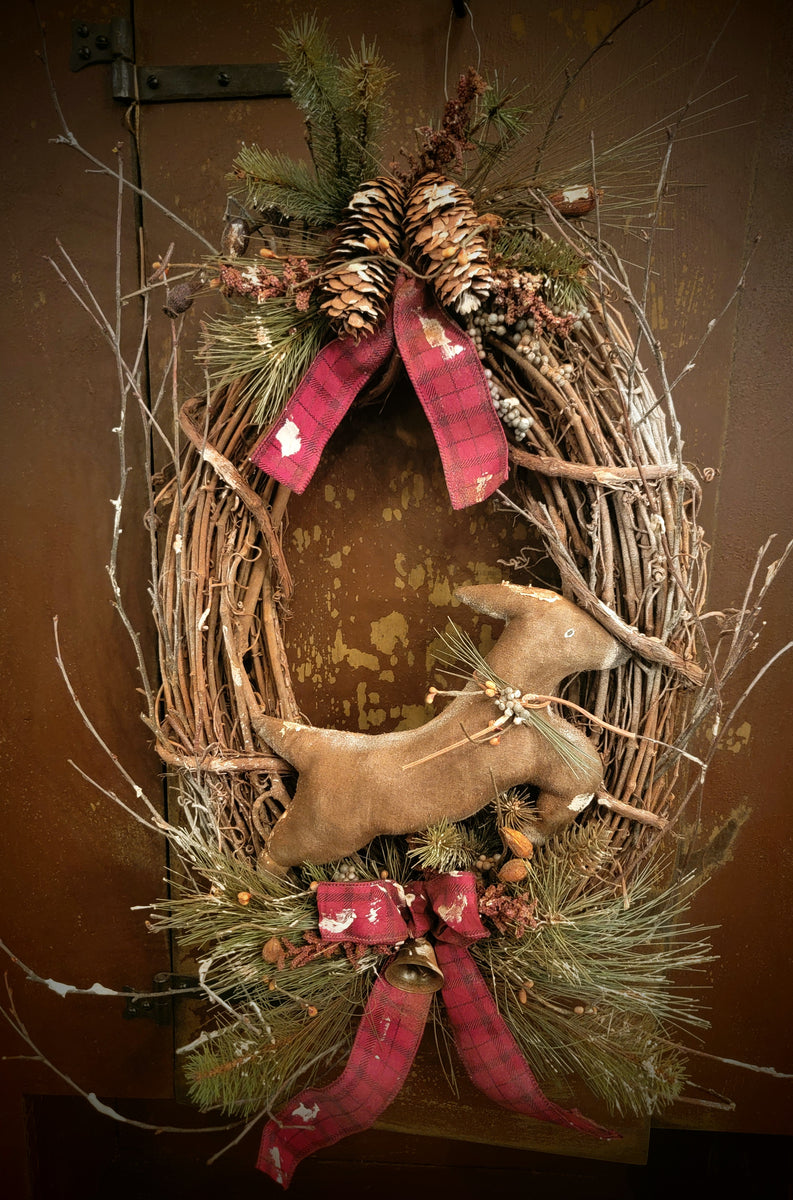 2024 Primitive Wreath with stand