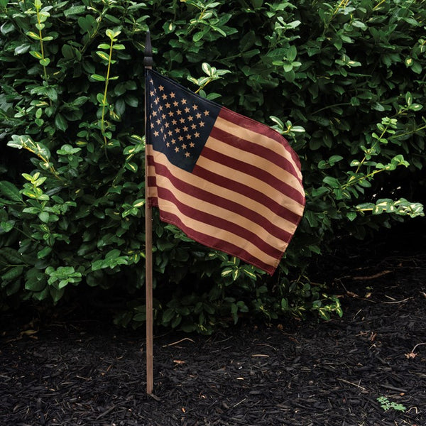 18591 Large American Flag on Stick