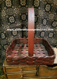 #WGPB-CR Primitive "Colonial Red" Pie Basket