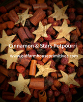 #PCSTR "Cinnamon & Stars" Potpourri