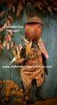 #MA-F245 Pumpkin Guy "Herbert" by Moses Allen