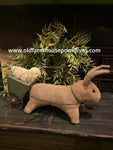 #GABNCT  Handmade Bunny Pulling Cart w/ Chick