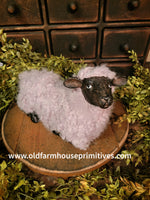 #96966A Primitive Laying "Wooly" Sheep