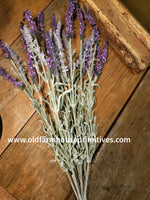 #MTF20991  Primitive English Lavender Bush 22 Inches