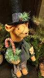 #RAM8 "SIMON" Christmas Mouse with Candy Cane