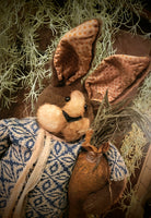 #RC25-K Primitive Hanging "Katie" Rabbit 🐰 By RUGGED CHIC