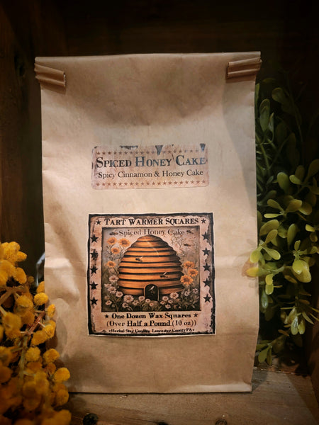 #SHC12BG  Spiced Honey Cake Bag of 12 Soy Wax Melting Tarts