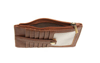 #L8141-141 "Walnut" Penny Mini Travel Wallet