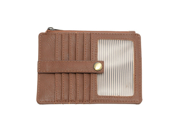 #L8141-141 "Walnut" Penny Mini Travel Wallet