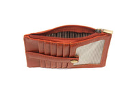 #L8141-130 "Terracotta" Penny Mini Travel Wallet