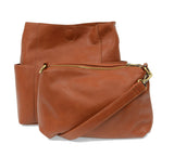 #L8089-62 "Bourbon" Kayleigh Side Pocket Bucket Bag