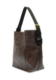 #L8008-115 "Dark Oak" Hobo Bag