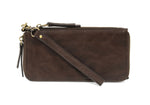 #L8107-62 "Cocoa" Chloe Zip Around Wallet/Wristlet