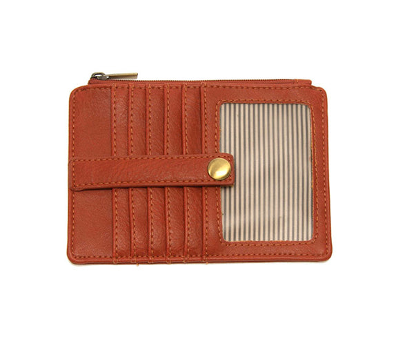 #L8141-130 "Terracotta" Penny Mini Travel Wallet