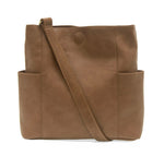 #L8089-63 "Fawn" Kayleigh Side Pocket Bucket Bag