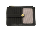 #L8141-00 "Black" Penny Mini Travel Wallet