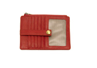 #L8141-132 "Deep Berry" Penny Mini Travel Wallet