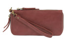 #L8107-74 "Dusty Raspberry" Chloe Zip Around Wallet/Wristlet