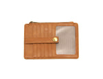 #L8141-121 "Hazelnut" Penny Mini Travel Wallet