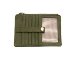 #L8141-139 "Dark Basil" Penny Mini Travel Wallet