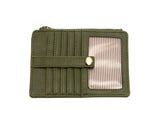 #L8141-139 "Dark Basil" Penny Mini Travel Wallet