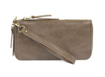 #L8107-27 "Mushroom" Chloe Zip Around Wallet/Wristlet