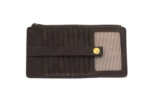 #L8142-99 "Espresso" Kara Mini Wallet