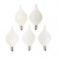 4237031 Box of 5  Shiny White Replacement Kismet Bulbs