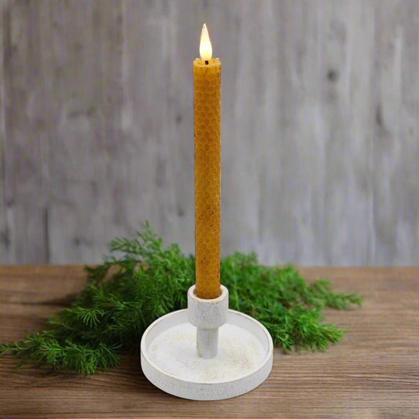 #LAS57179 Honeycomb Thick Flameless Taper Candle