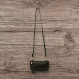 #L8000-00 "Black" Mini Crossbody Wristlet Clutch