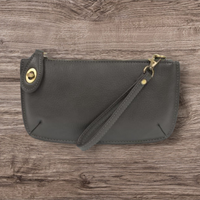 #L8000-108 "Dark Grey" Mini Crossbody Clutch