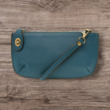 #L8000-11 "Peacock" Mini Crossbody Clutch