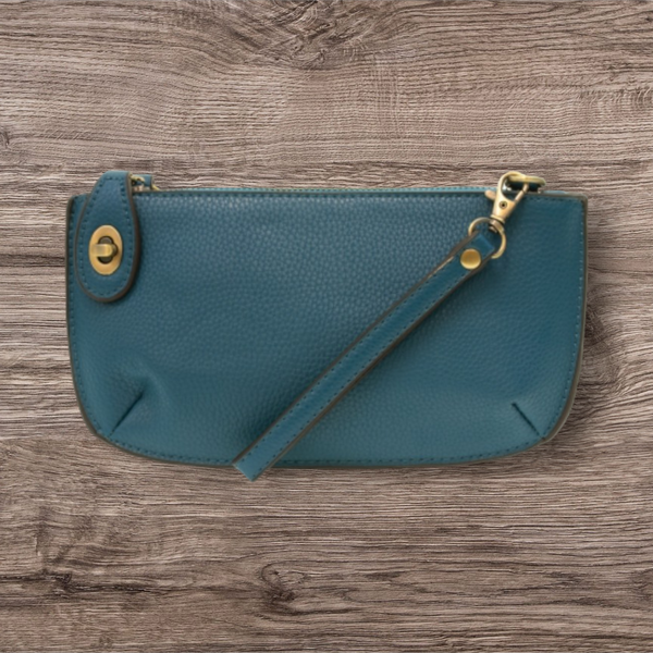 #L8000-11 "Peacock" Mini Crossbody Clutch