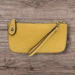 #L8000-124 "Butter" Mini Crossbody Wristlet Clutch