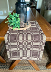 #RQ30CH  Cambridge Weave - Chocolate & Tan