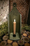 #WHSMS-SG  Primitive "Dark Sage" Small Sconce