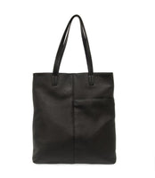 #L8248-00 "Black" Tabitha Front Slip, Pocket Magazine Tote