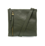 #L8254-23 "Hunter Green" Dawn Multi Pocket, Compact Crossbody Bag