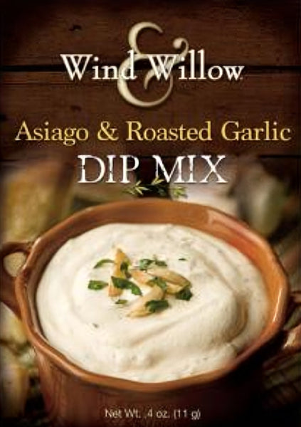 #44111  Wind & Willow Asiago & Roasted Garlic Dip Mix