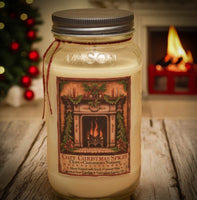 #COZYJAR24 "Cozy Christmas Spices" 24Oz Soy Jar Candle