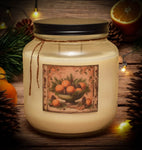 #SXMAS64  "Orange Clove & Spices" 64oz Soy Jar Candle