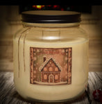 #SXMAS4JAR64  Home-Made Gingerbread 64oz Soy Jar Candle