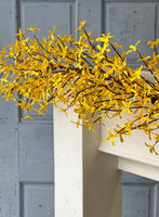 #BR5615  5Ft Sunrise Forsythia Garland