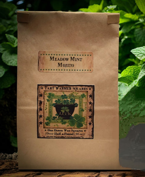 #MMM12BG  "Meadow Mint Mojito" ☘️ Bag of 12 Melting Tarts