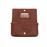 #L8189-53  "Boysenberry" Everly Organizer, Flap Crossbody