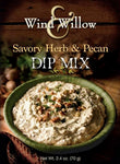 #44112 Wind & Willow Dip Mix - Savory Herb & Pecan