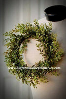 #LH13 Lemon Beauty Candle Ring 12” Green